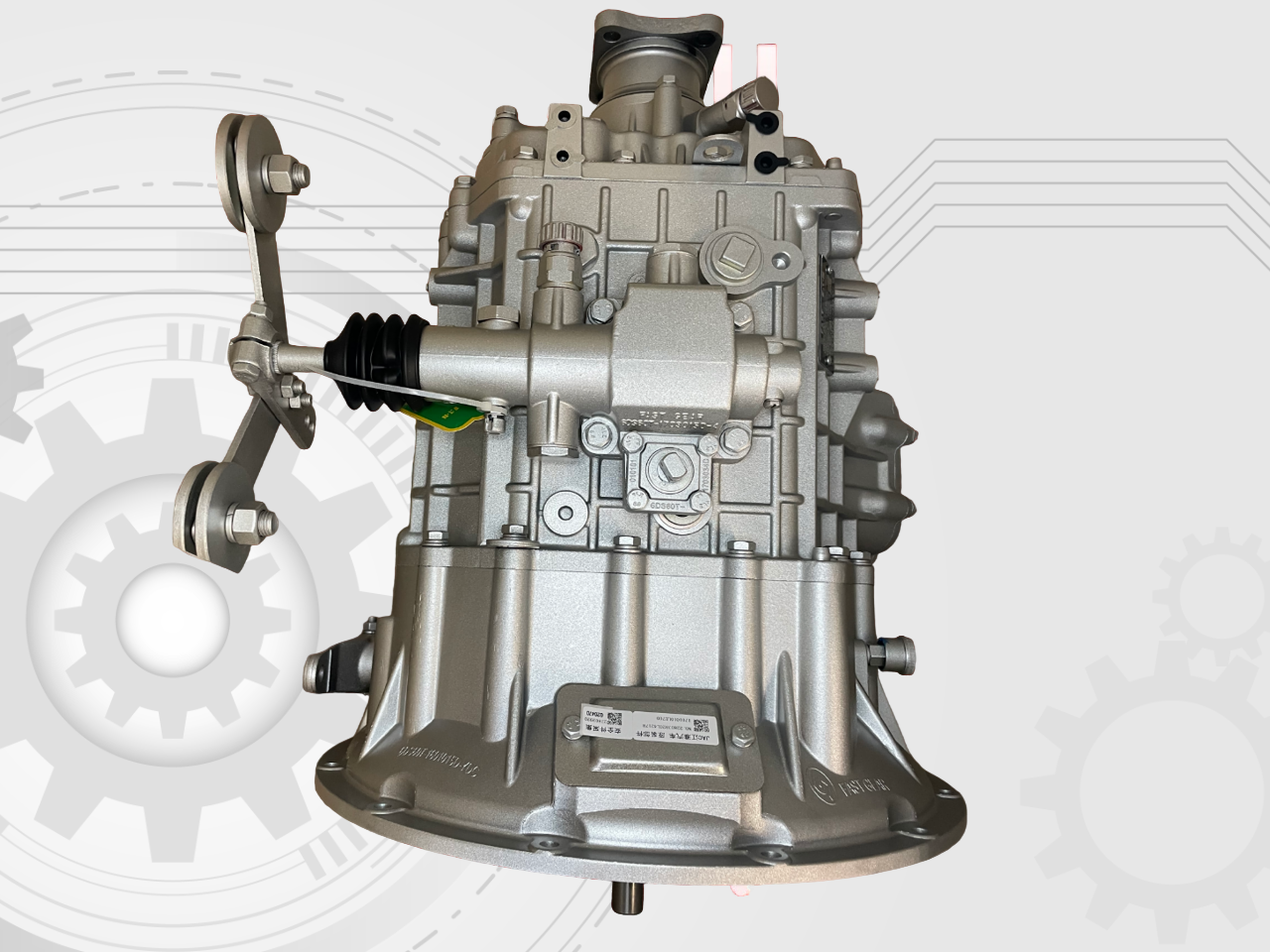 Механизм переключения передач кулиса в сборе JAC N120 6DS60T-1703010D-18 6DS60T1703010D18  6DS60T-D(S-011-G31979)-7 1701010LE700-7 1701010LE7007