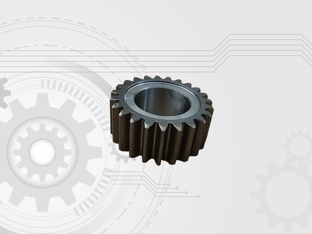 Шестерня заднего хода коробки передач 6DS60T JAC N120 6DS50T-1701082 6DS50T1701082