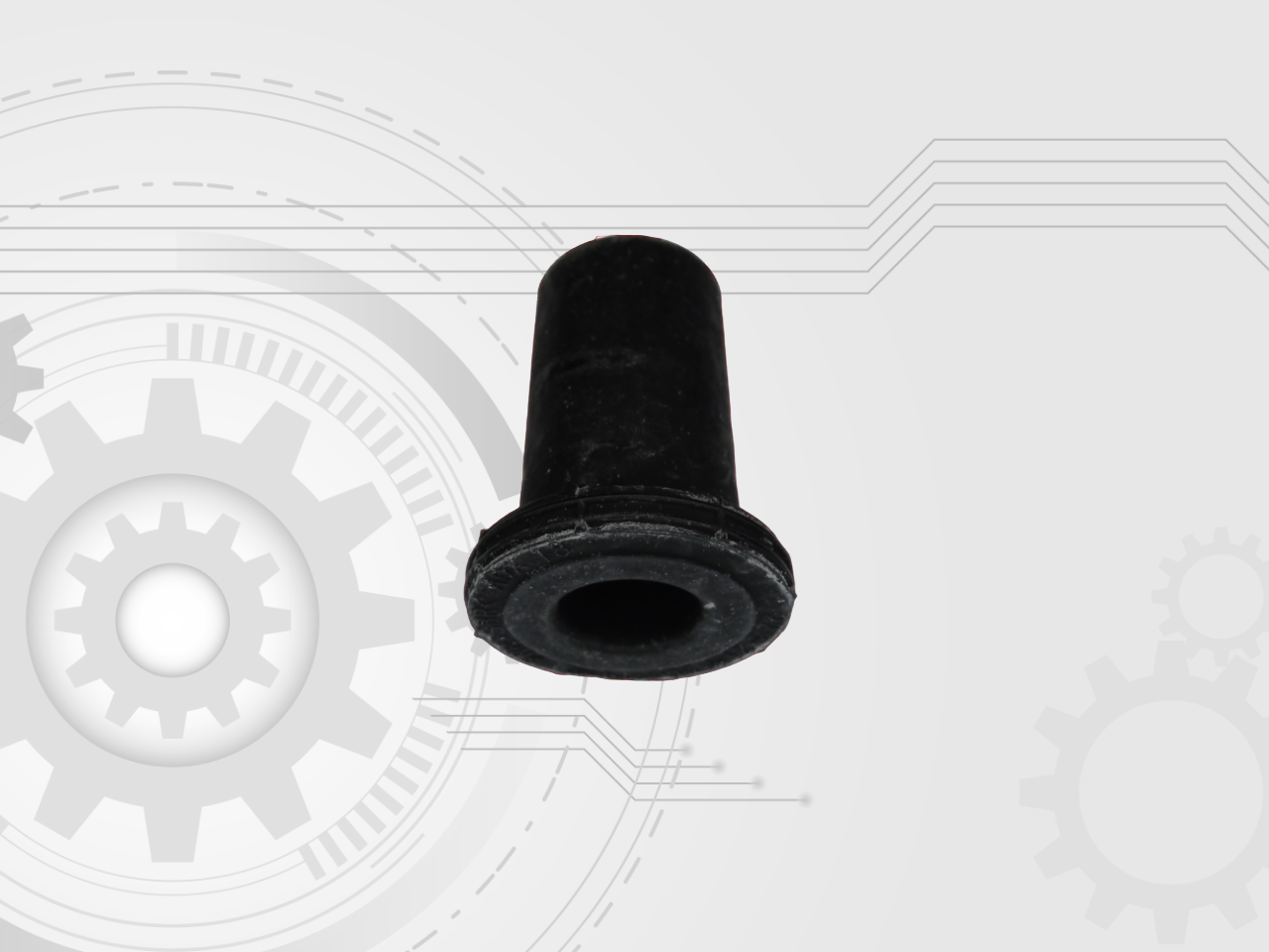 Втулка задней рессоры верхняя полимерная JAC N25 N35 2912041W5000