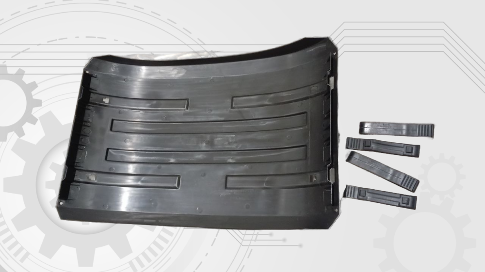 Купить Брызговик задней оси средняя часть JAC K7 8511090Y8010